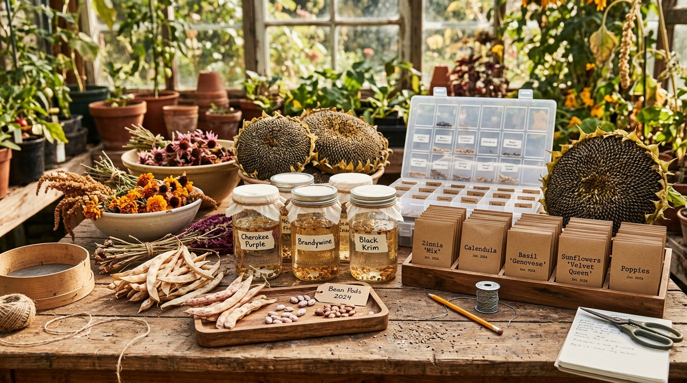 How to Save Seeds from Your Garden: The Beginner's Complete Guide