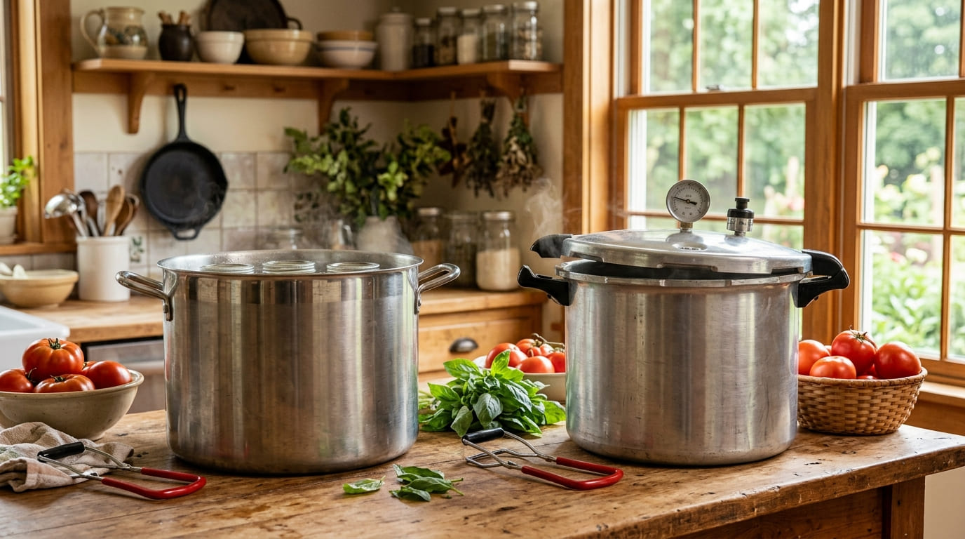 Water Bath vs Pressure Canning: Which Method Should You Use?